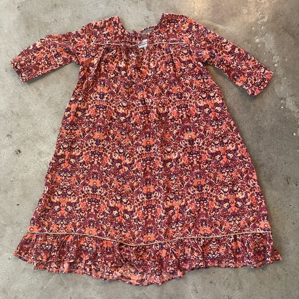 Children of the Tribe luxury Australian brand girls dress floral flowy sz 8/10 - Picture 4 of 11